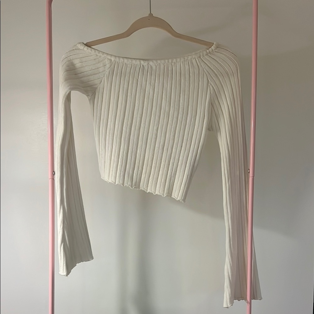 Princess Polly Cream Knit Garment
